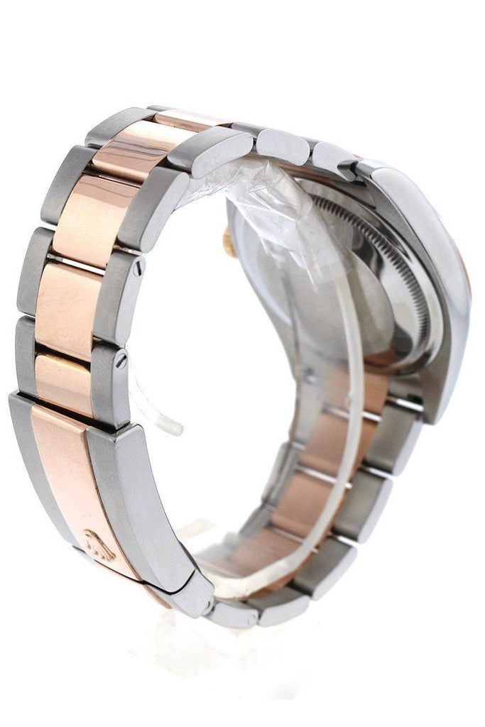 Rolex Custom Datejust 36 Pink Diamond Dial Dia Bezel 116201 Watches