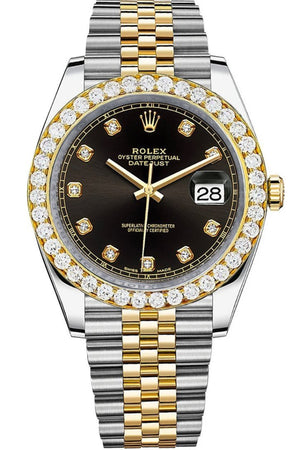 Womens black sales face rolex
