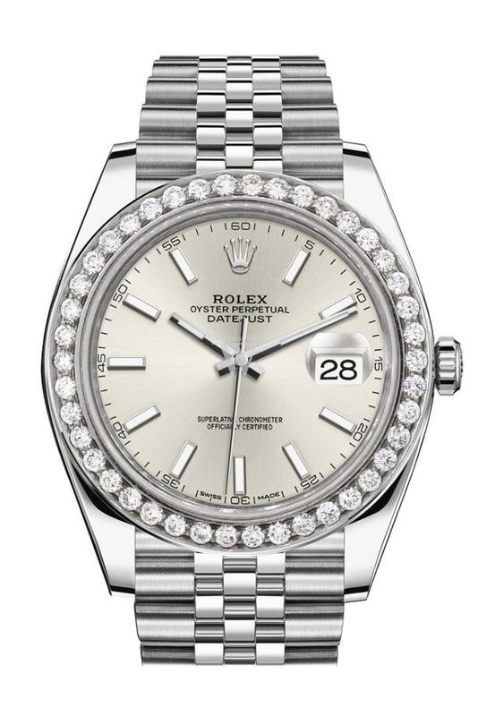 Datejust 41 deals diamond bezel