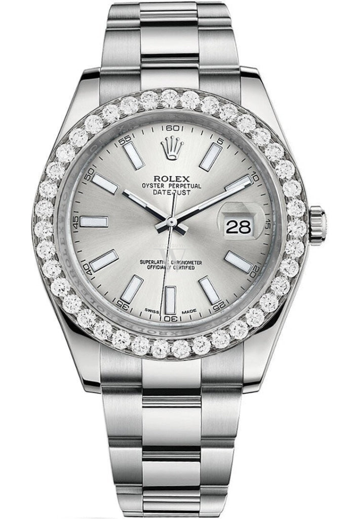 Rolex datejust 2025 41mm silver