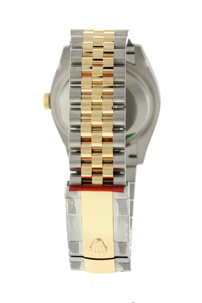Rolex Datejust 36 Champagne-Colour Dial Diamond Bezel Jubilee Yellow Gold Two Tone Watch 126283Rbr
