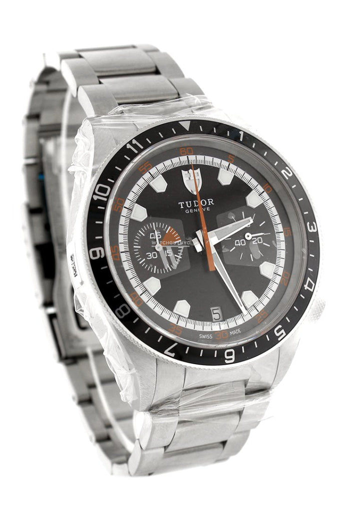 Tudor Heritage Chronograph Grey Dial Mens Watch 70330N