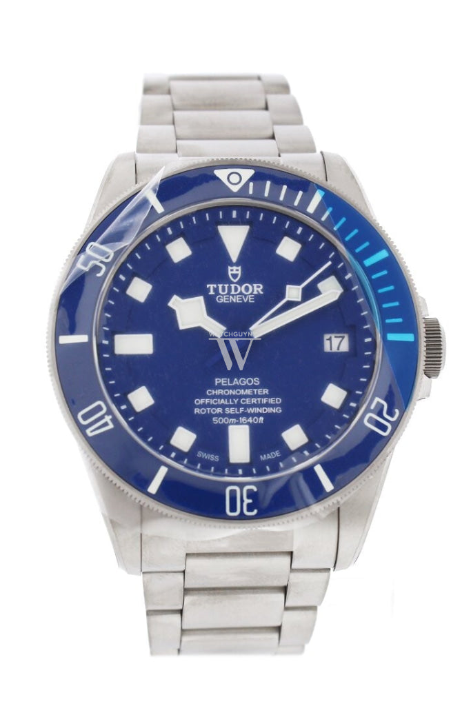 Tudor Pelagos Blue Dial Automatic Titanium Men's Watch 25600TB