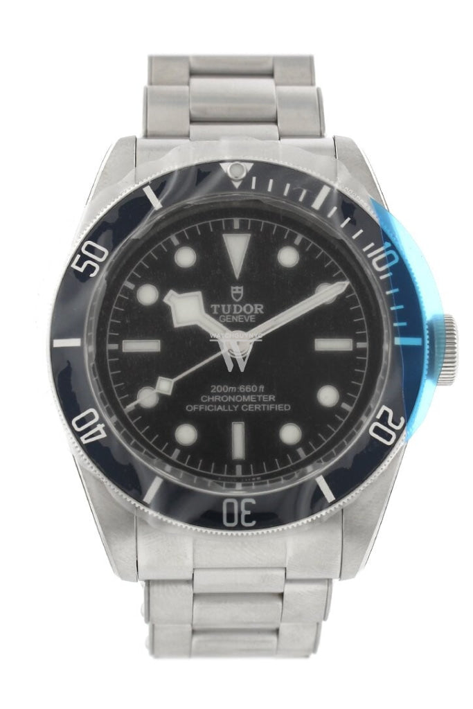 Tudor Heritage Black Bay Steel Automatic Blue Bezel Mens Watch 79230B