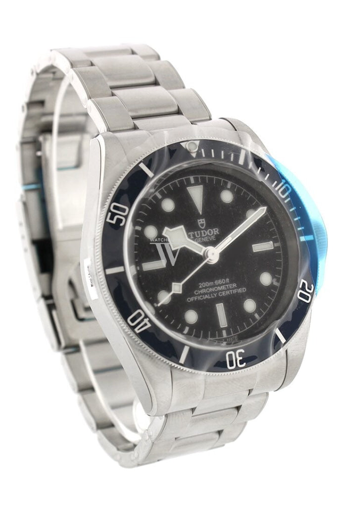 Tudor Heritage Black Bay Steel Automatic Blue Bezel Mens Watch 79230B