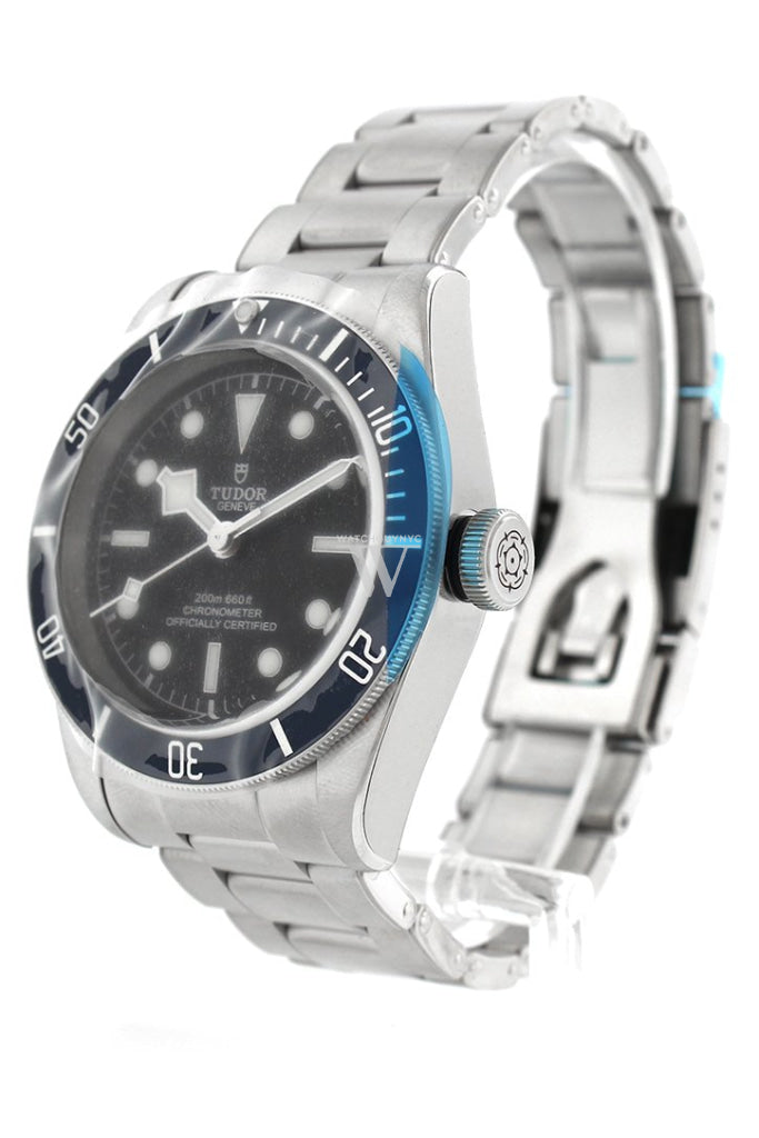 Tudor Heritage Black Bay Steel Automatic Blue Bezel Mens Watch 79230B