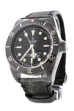 Tudor Heritage Black Bay Dark Automatic Leather Mens Watch 79230Dk