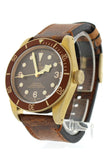 Tudor Heritage Automatic Bronze Dial Leather Mens Watch 79250Bm