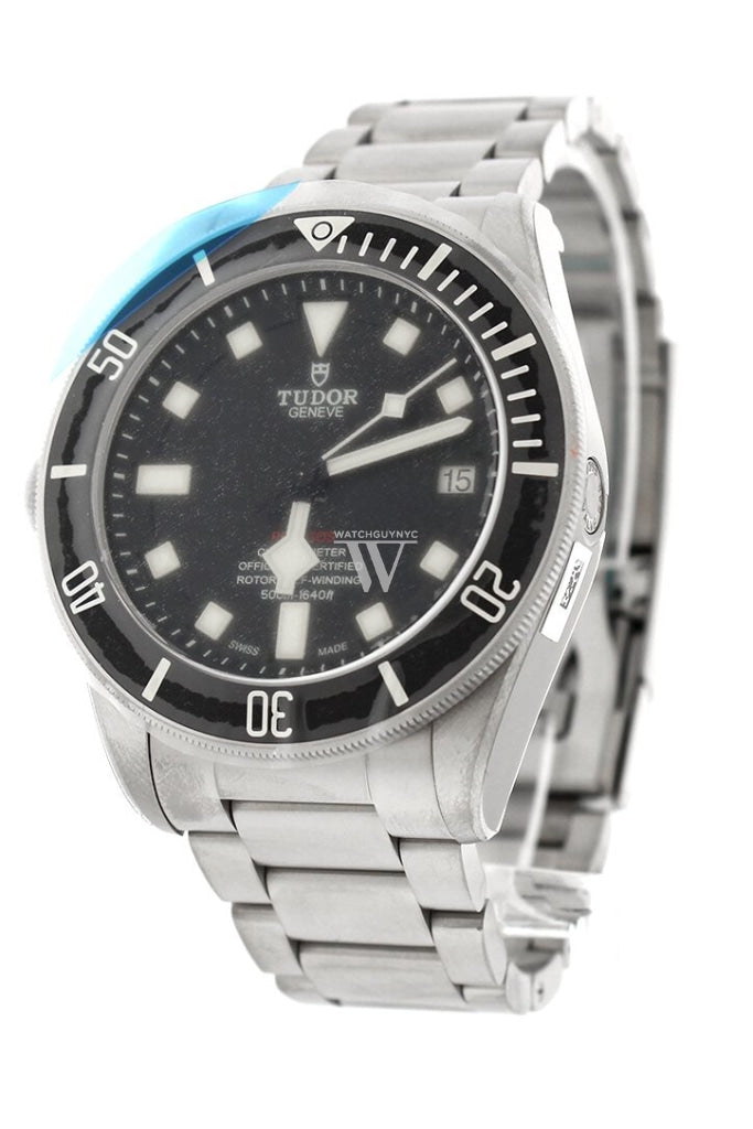 Tudor Pelagos Left Hand Diver Automatic Black Dial Titanium Mens Watch 25610Tnl
