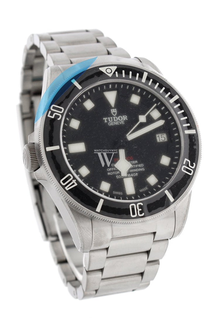 Tudor Pelagos Left Hand Diver Automatic Black Dial Titanium Mens Watch 25610Tnl