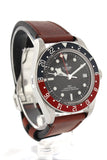Tudor Black Bay Automatic Dial Mens Gmt Brown Leather Watch 79830Rb