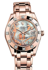 Rolex pearlmaster online rose gold