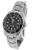 Rolex Submariner No Date Black Dial Steel Mens Watch 114060