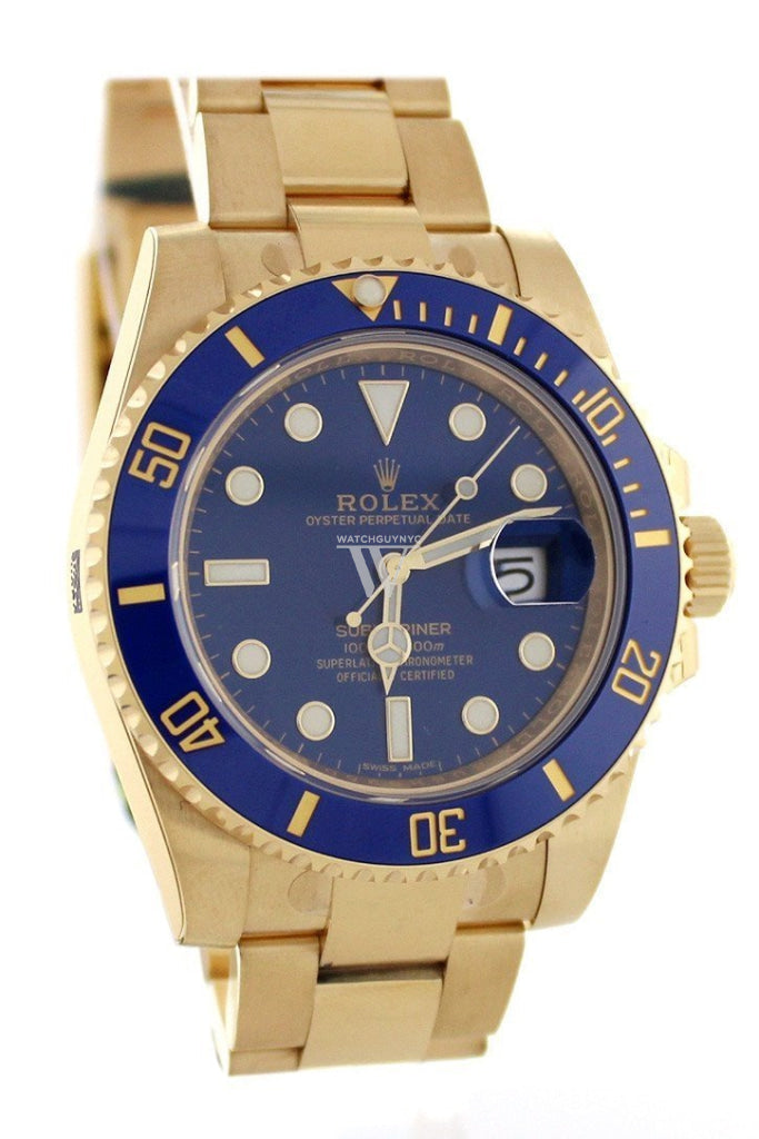 Rolex submariner mens automatic watch 116618lb on sale