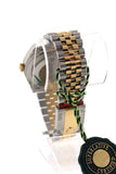 Rolex Datejust 31 Steel Roman Dial Diamond Bezel 18K Gold Two Tone Jubilee Ladies 178343 Watch