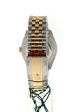 Rolex Datejust 31 Silver Diamond Dial Bezel 18K Gold Two Tone Jubilee Ladies 178343 Watch
